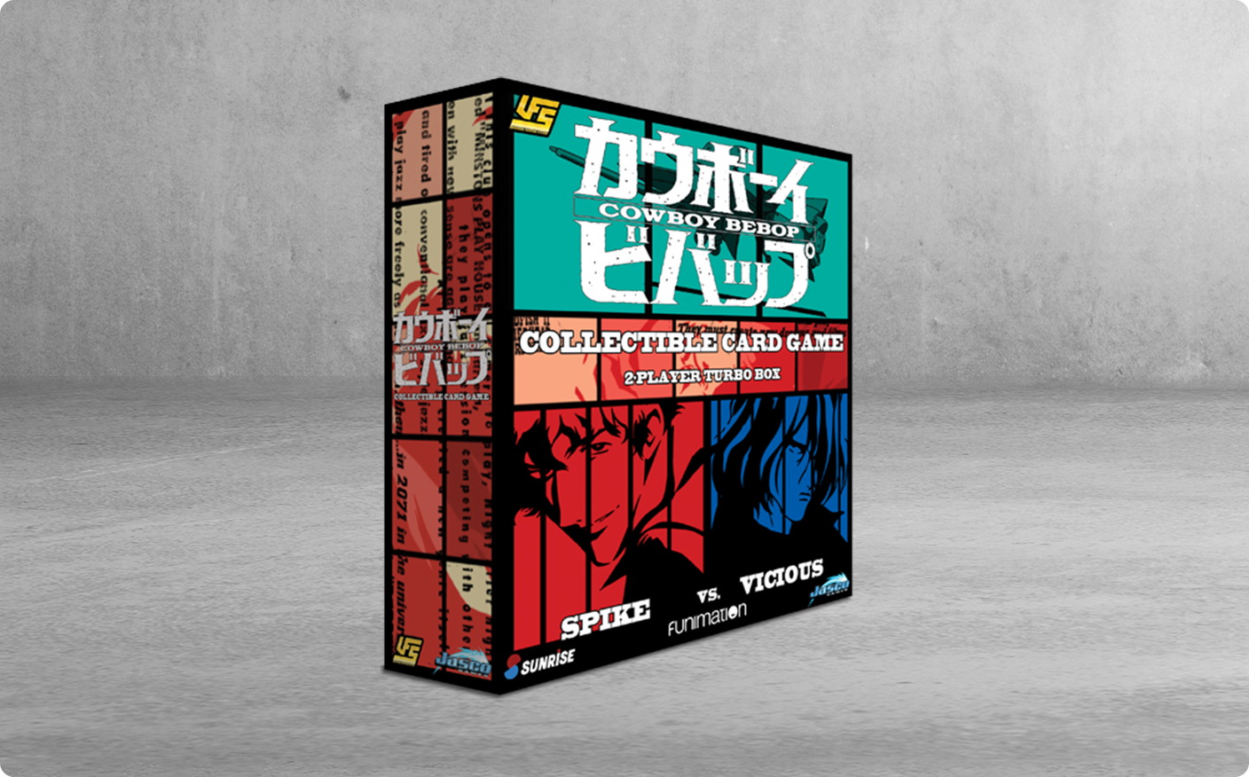 Cowboy Bebop Collectible Card Game 2-Player Turbo Box: Spike vs. Vicious