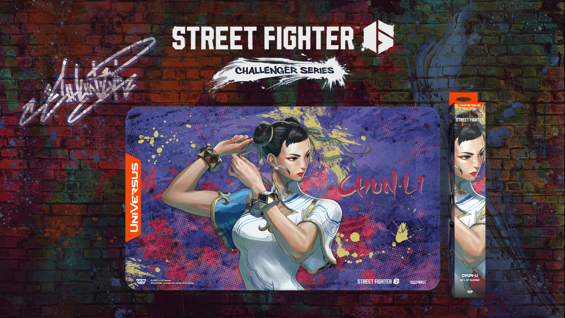 SF6 Playmat-ChunLi-UVS Shop-1
