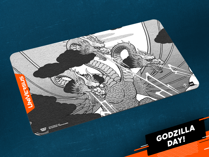 Ghidorah Minus Color Playmat