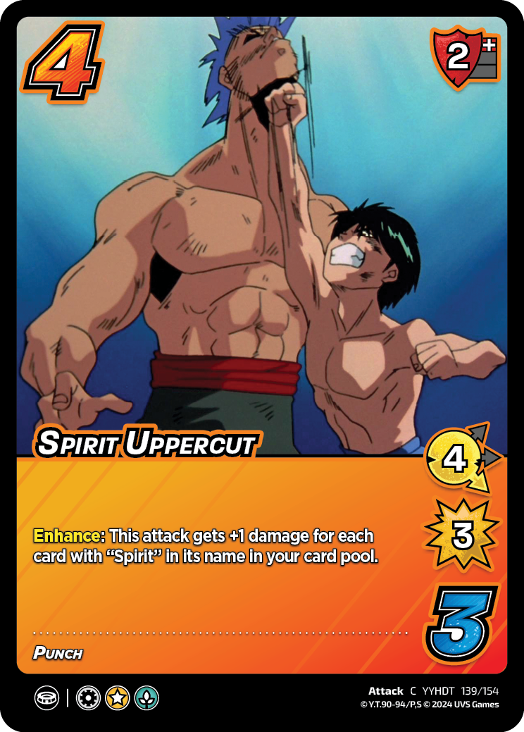 DT Yu Yu Hakusho | 139 Spirit Uppercut
