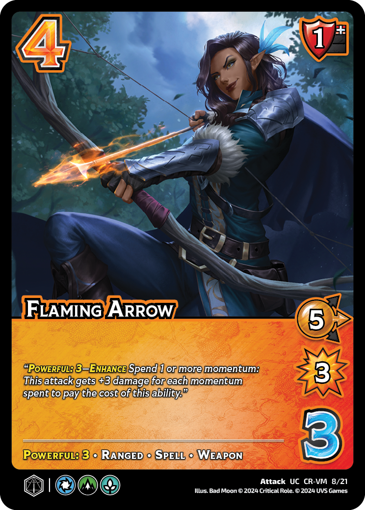 CR-VM | 008 Flaming Arrow