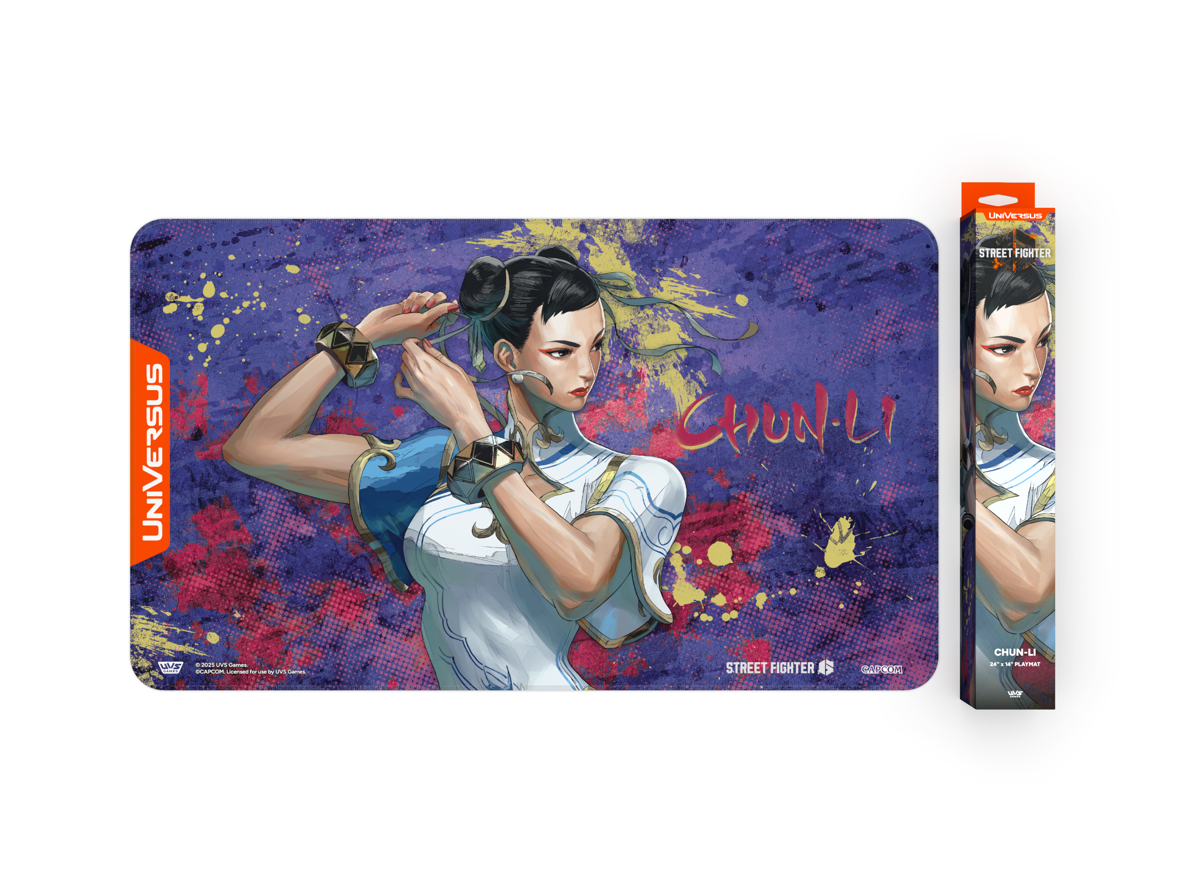 SF06-Playmat-Chun Li-PKG TopDown