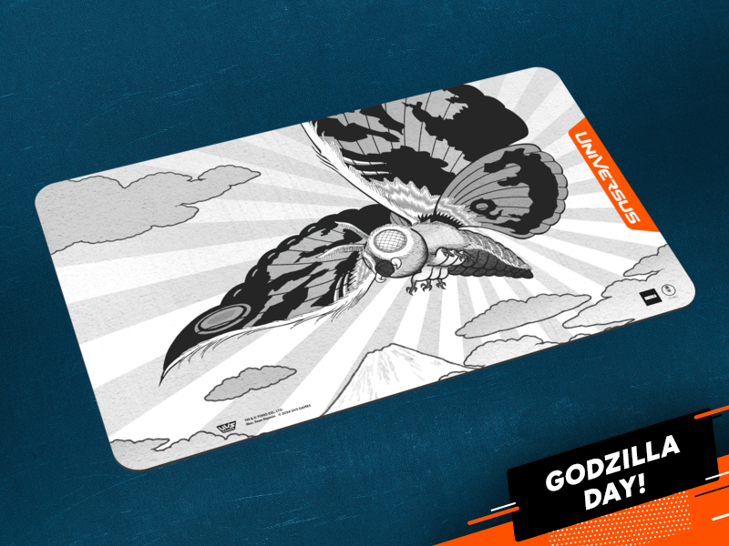 Mothra Minus Color Playmat