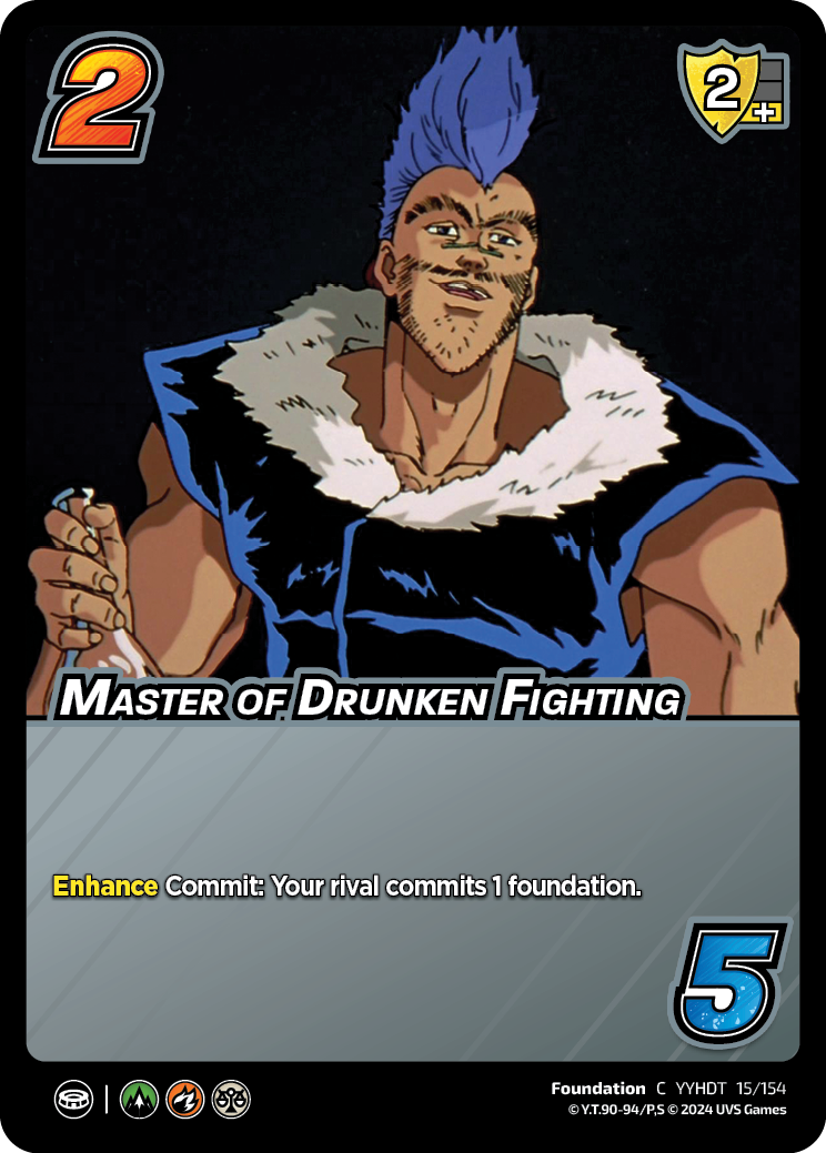 DT Yu Yu Hakusho | 015 Master of Drunken Fighting