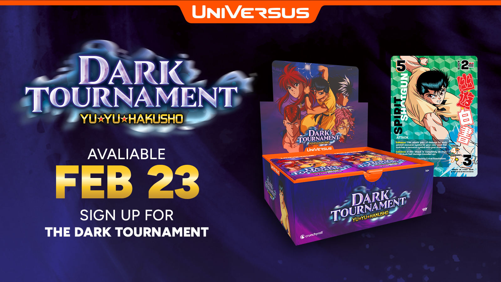 Yu Yu Hakusho Dark selling Tournament League Set