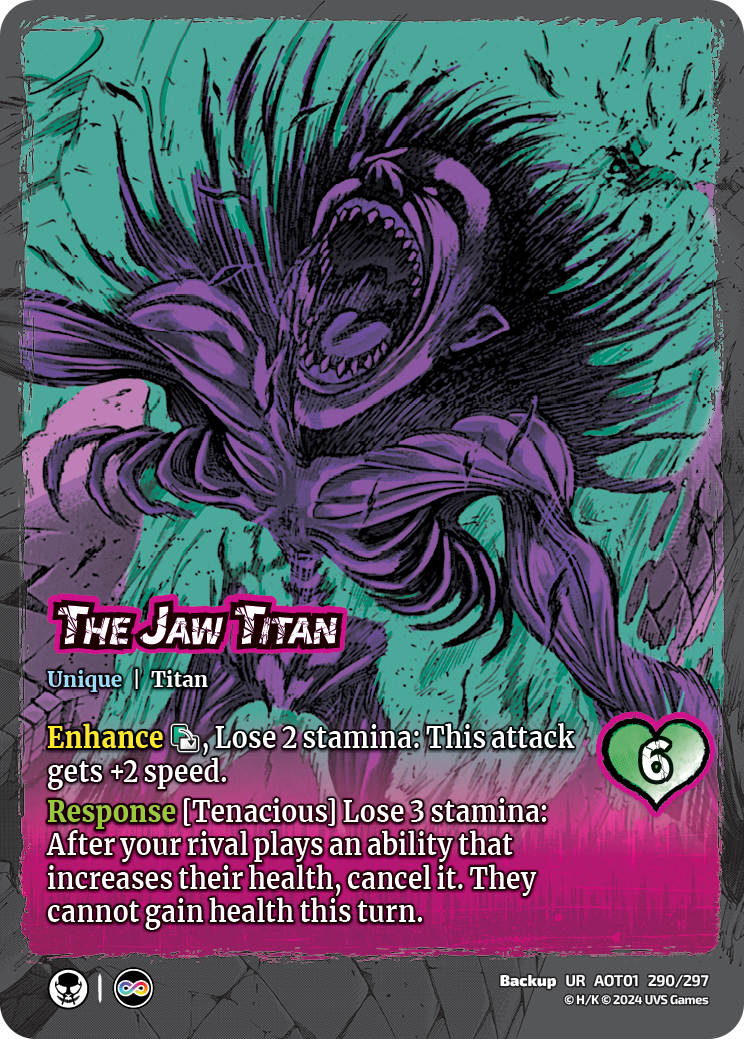 AOT01 | 0291 The Jaw Titan UR