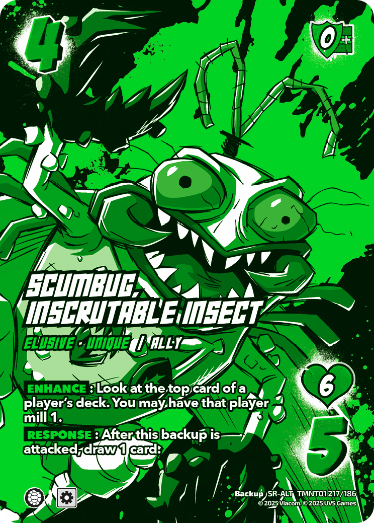 TMNT01-217-SR-ALT-ScumbugInscrutableInsect