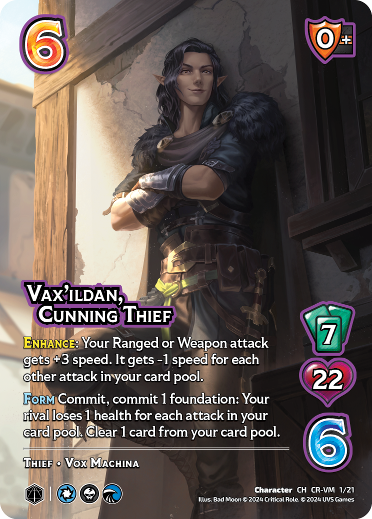 CR-VM | 001 Vaxildan Cunning Thief