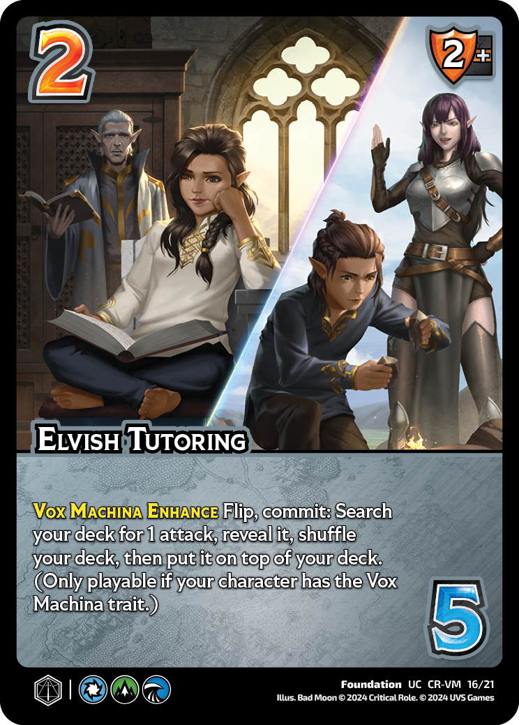 CR-VM | 016 Elvish Tutoring