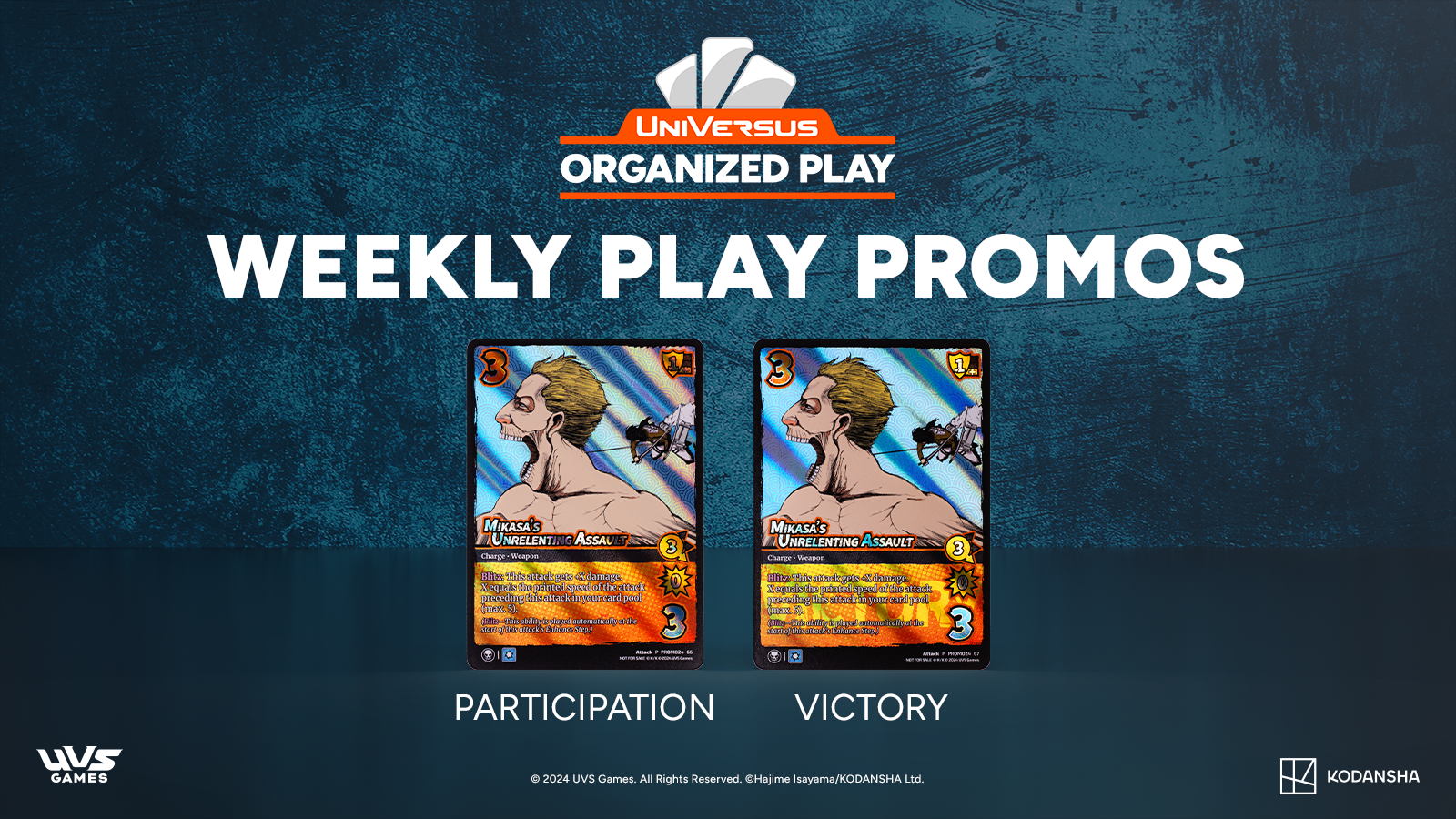 Weekly Play Mikasa-s Unrelenting Assault
