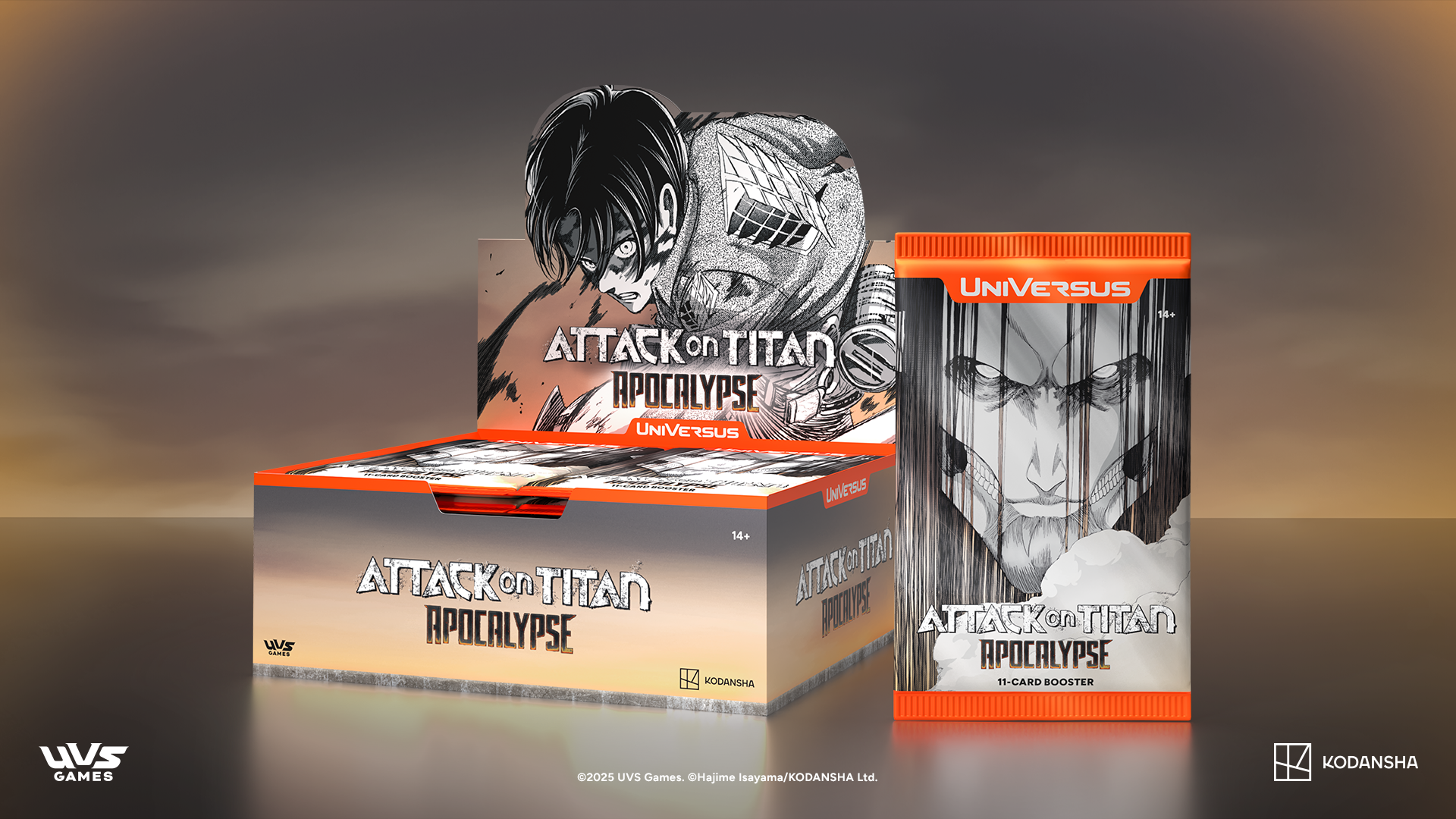 進撃の巨人 APOCALYPSE ボックス Universus UVSgames 進撃の巨人 APOCALYPSE ボックス Universus UVSgames Attack on