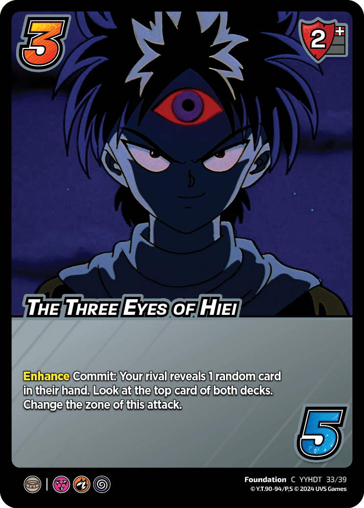 DT Yu Yu Hakusho | R033 The Three Eyes of Hiei