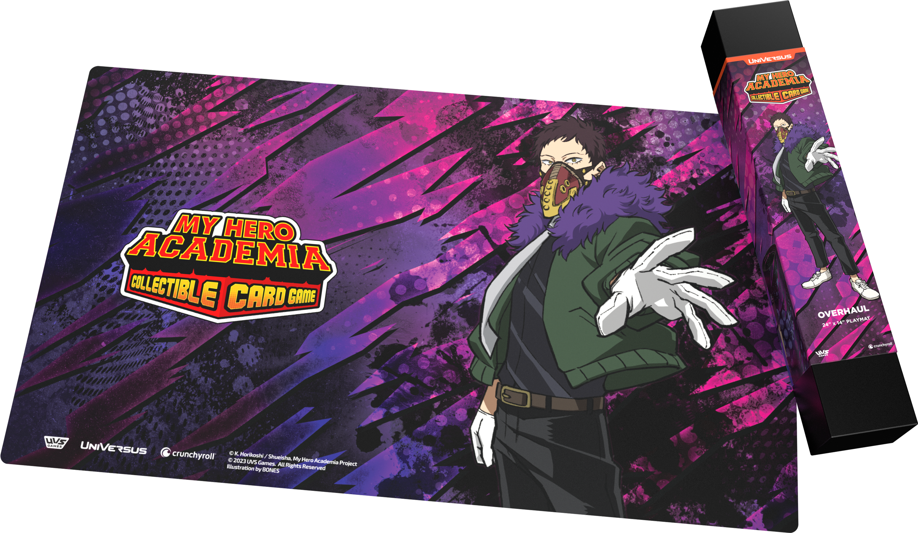 MHA UVS December 2023 Playmat Image: Overhaul