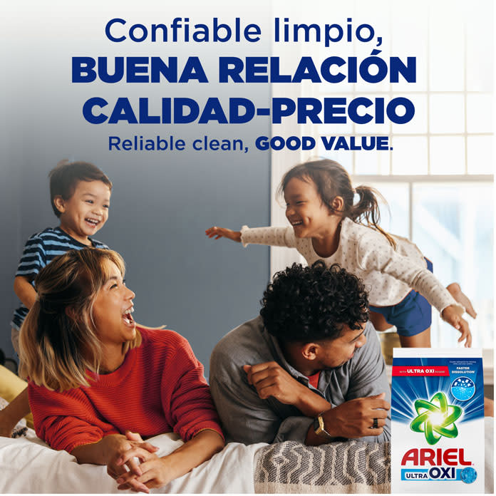 ariel ultra oxi for everyone