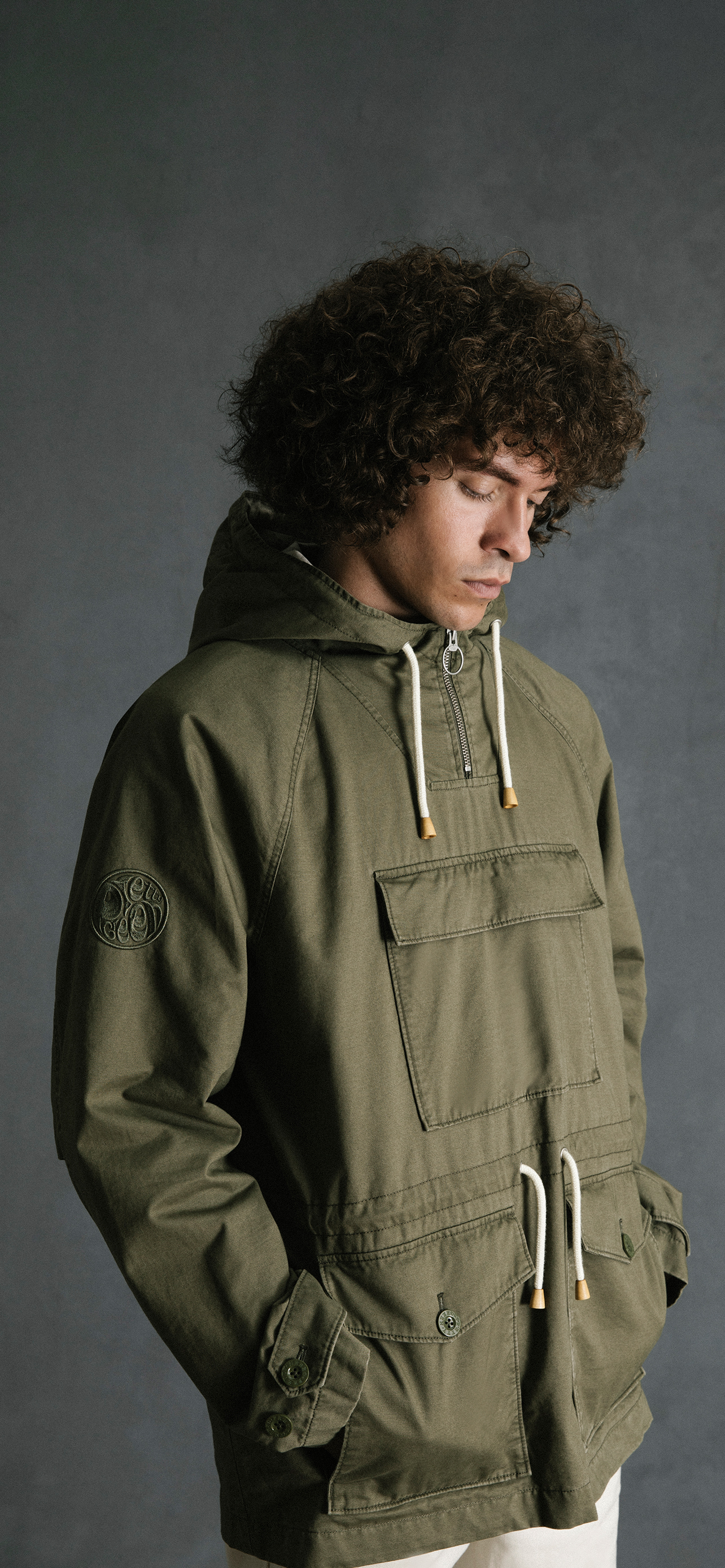 pretty green canadian parka