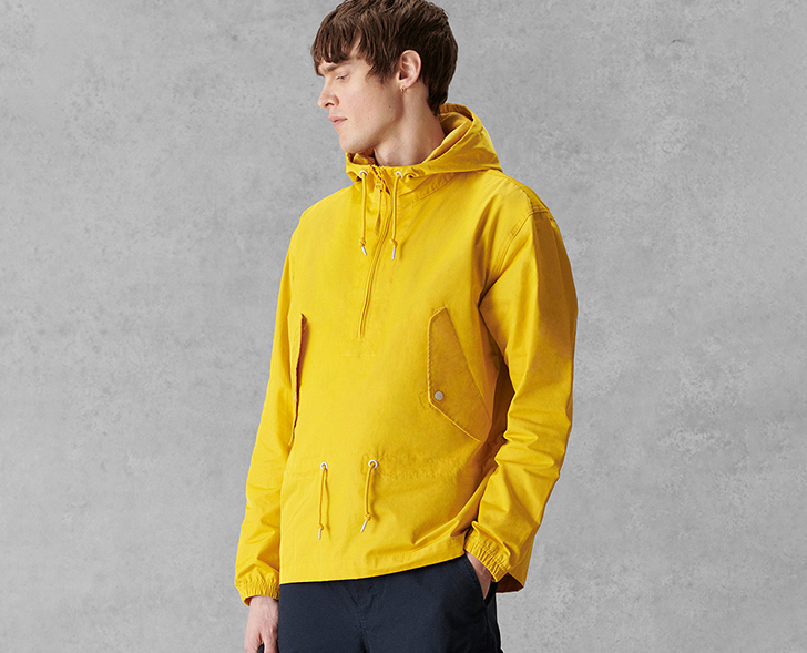 pretty green pullover jacket