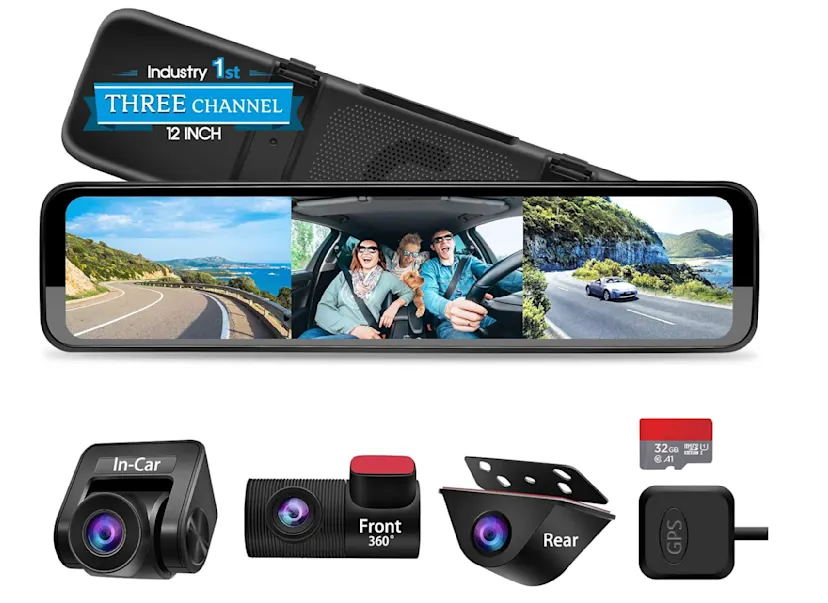 PORMIDO 12 inch 2.5K Mirror Dash Cam: A Comprehensive Review