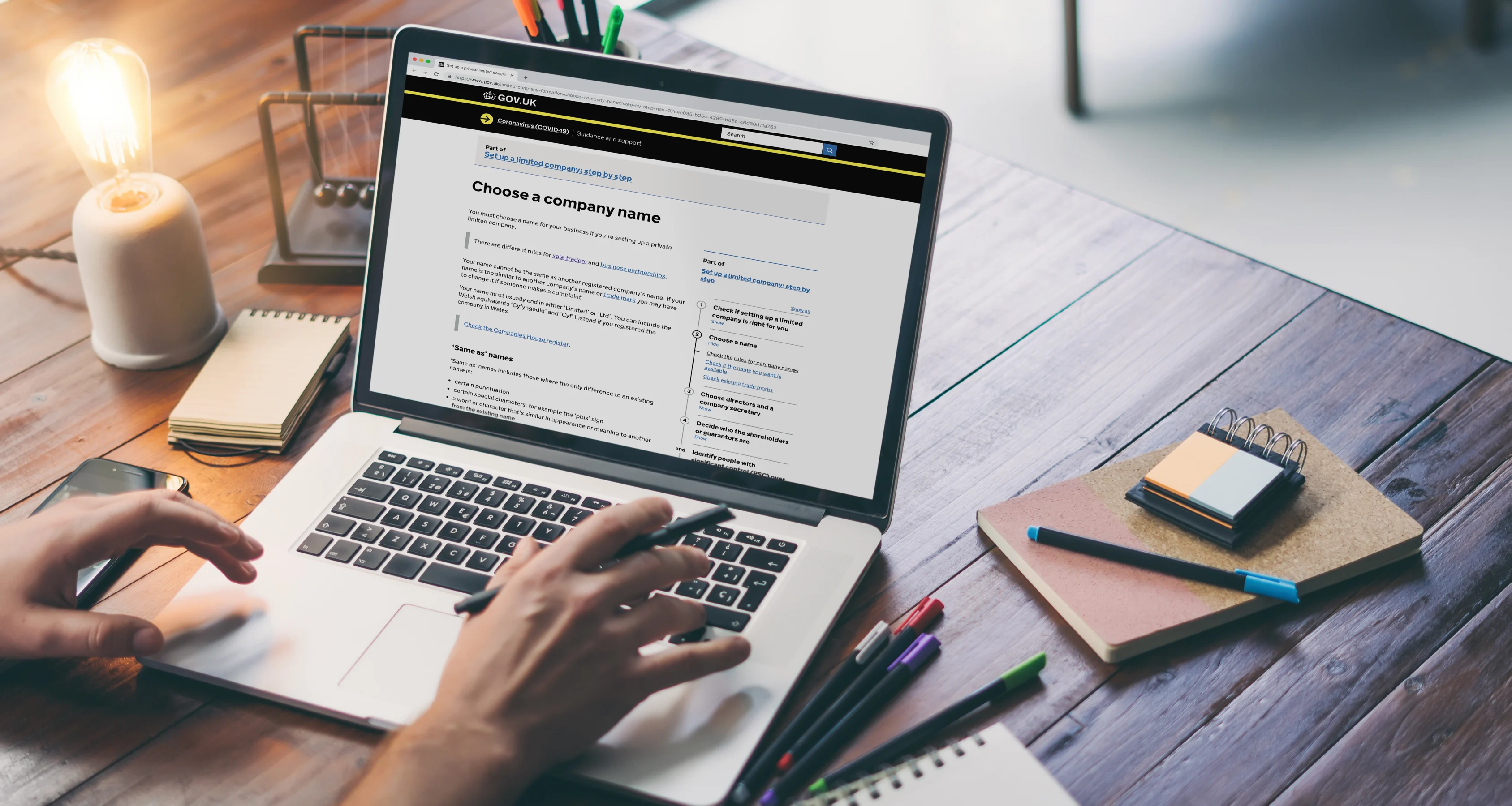 How to register as a limited company in the UK