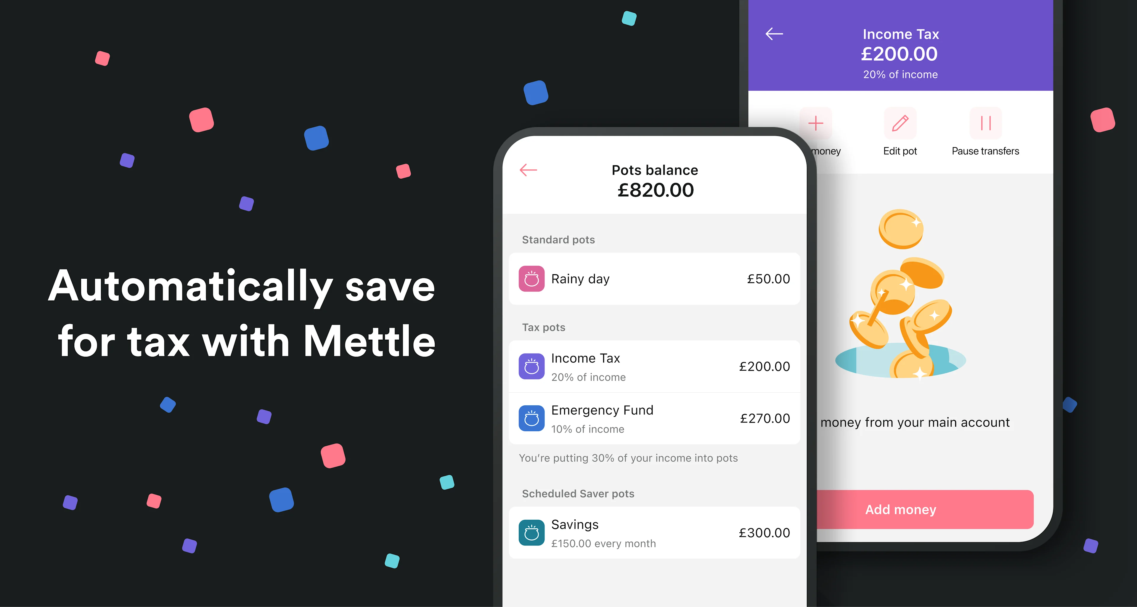 Automate your business savings with Pots