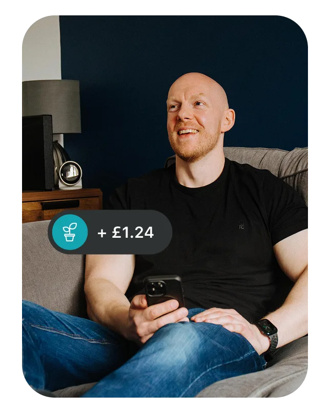 Boosted Pot Earnings - Man on Sofa