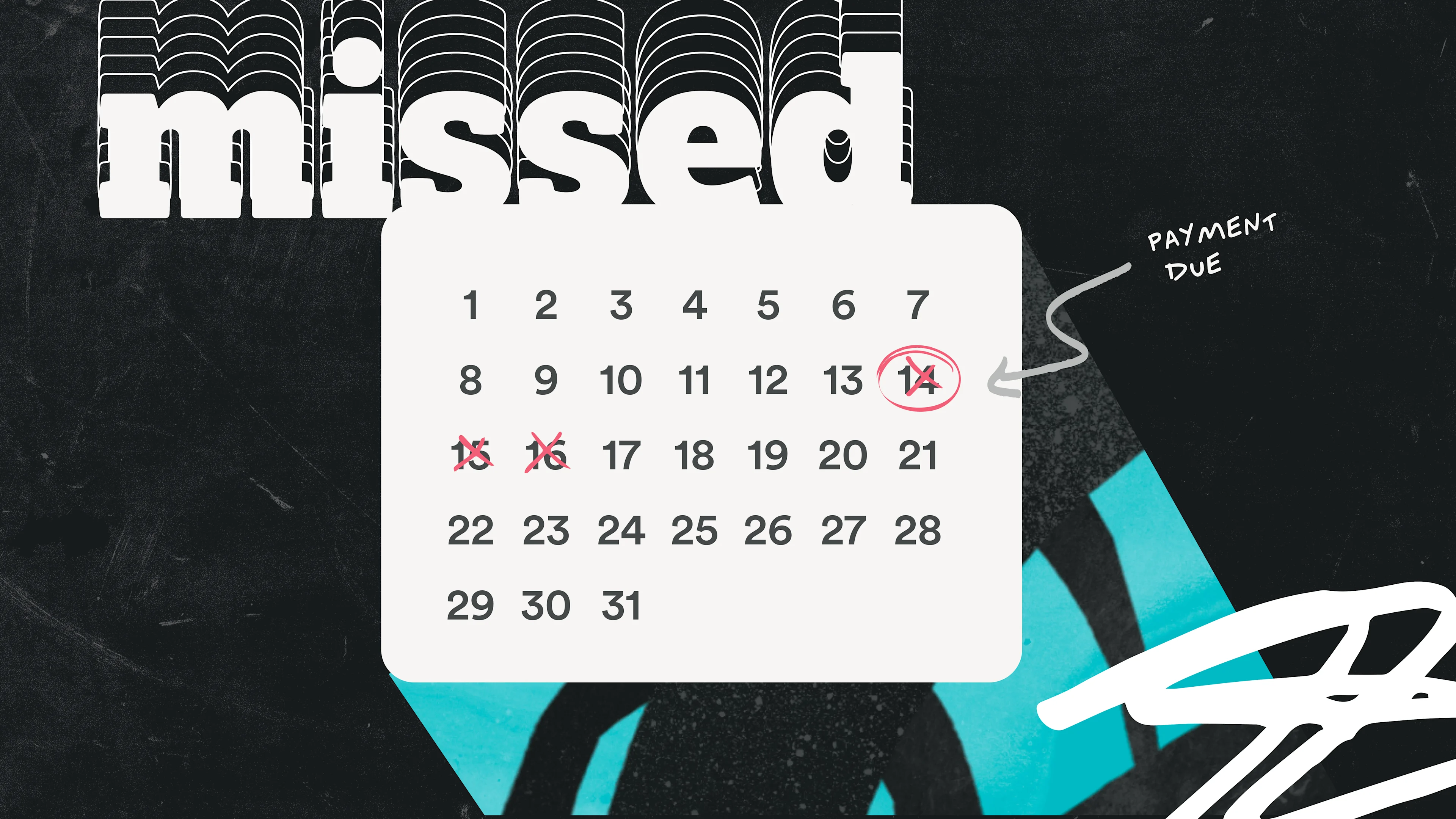 What should I do if I'm missing a payment to my bank account?