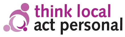 Think local act personal logo