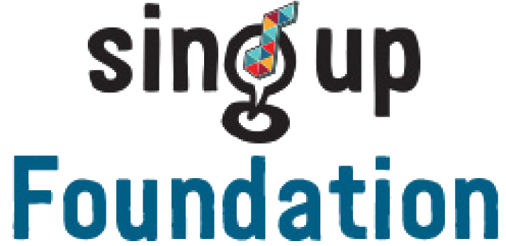 Sing up foundation logo