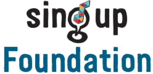 Sing up foundation logo