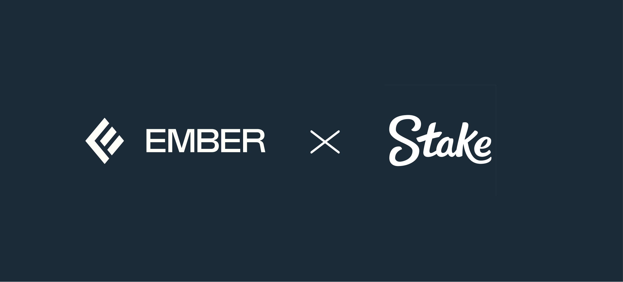 Ember Partnered with Stake! 