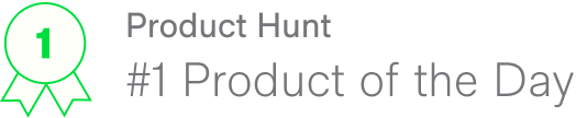 Product Hunt - Product of the day