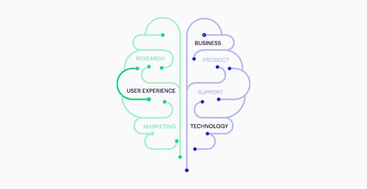 User Experience, Business, Technology, Research, Marketing, Product, Support