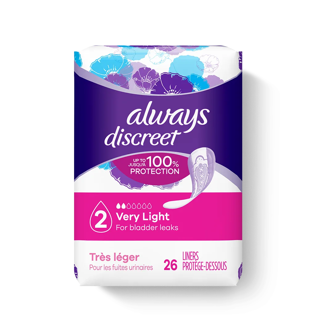 Liners & Discreet Always | Pads