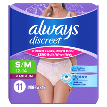 Maximum Protection Underwear XL/XXL | Always Discreet