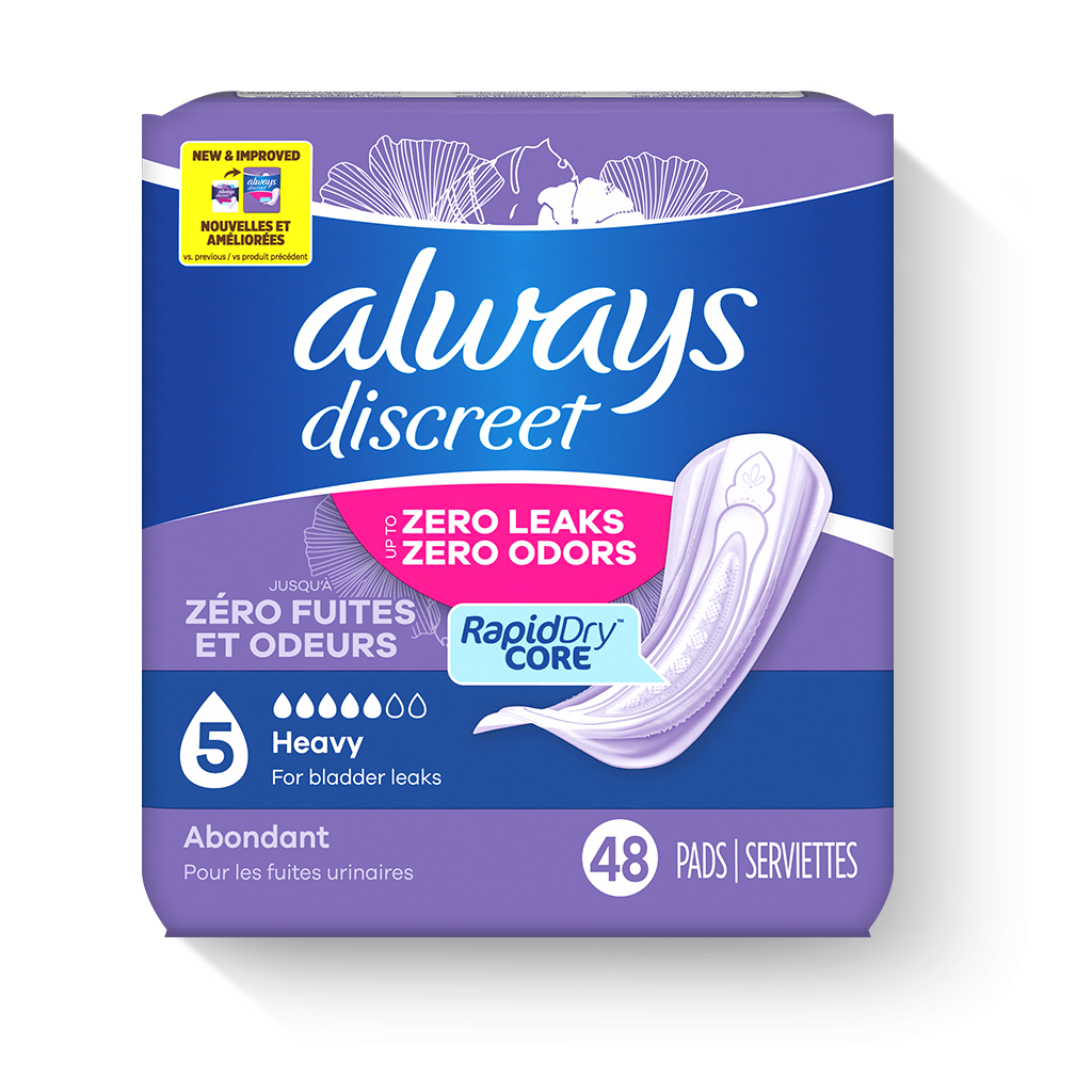 Save on Maxi Pads From Always, Poise & More