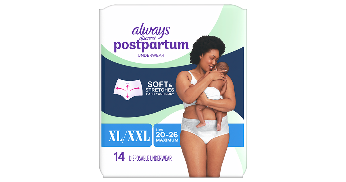 Postpartum Underwear XL/XXL | Always Discreet