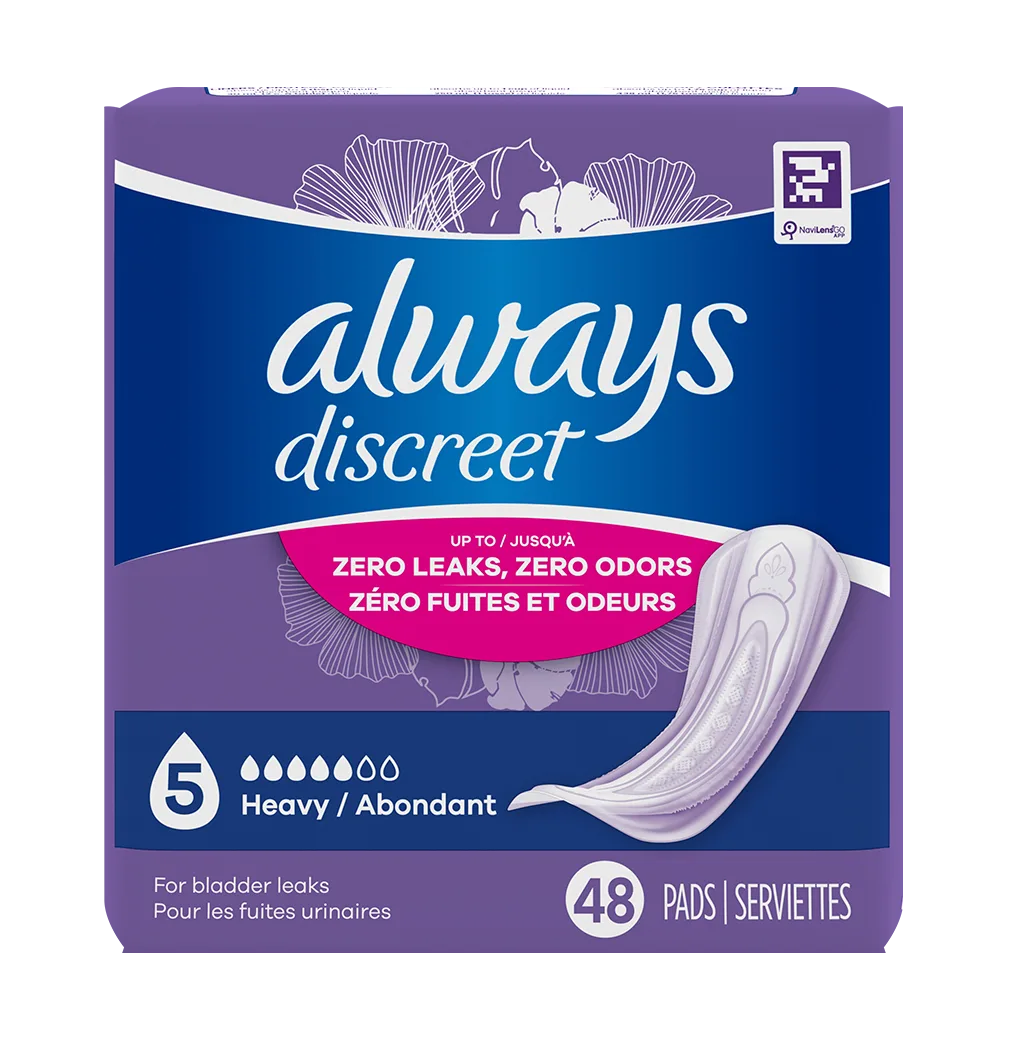 Always Discreet Heavy Pads 48 ct