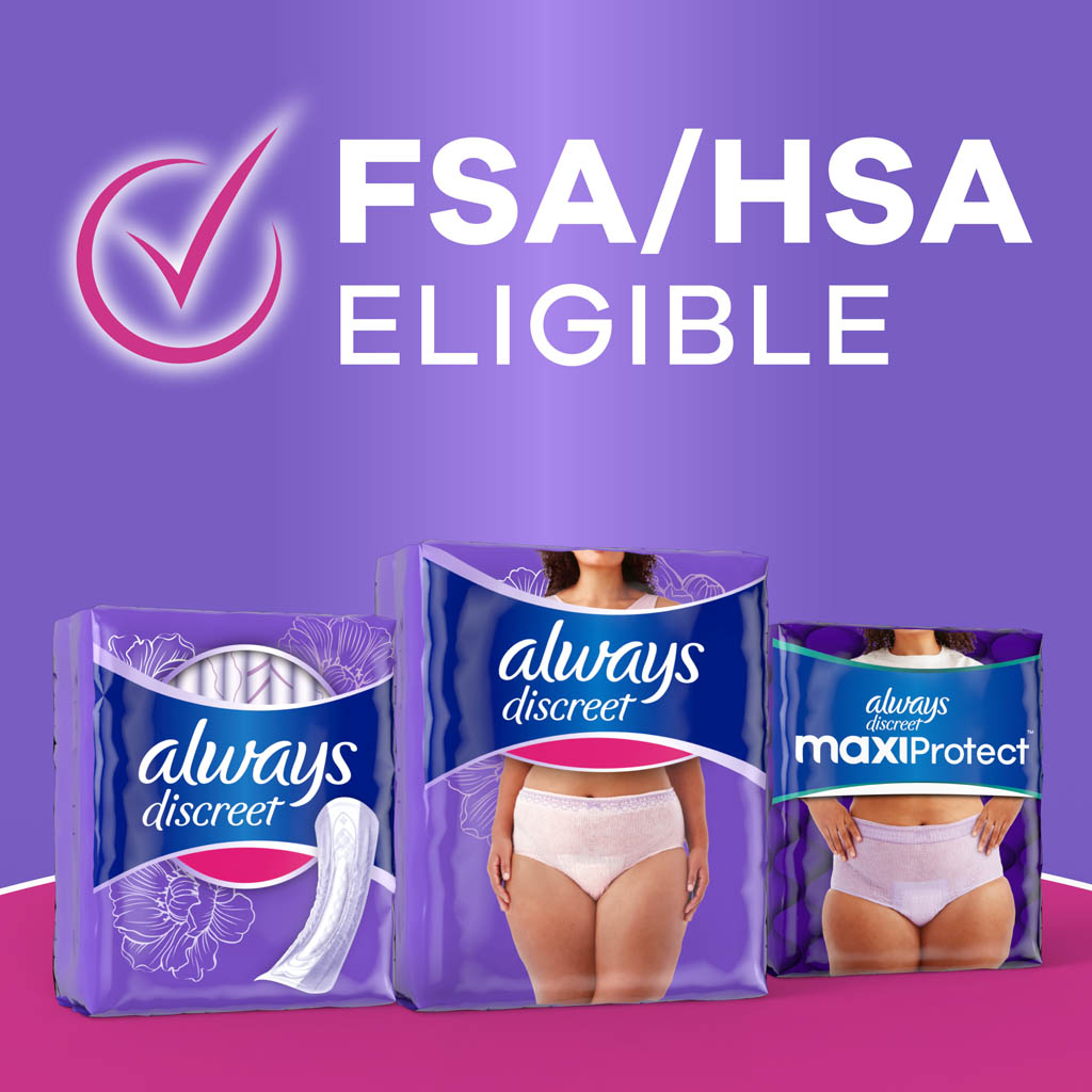 always ショーツ L 最終値下げ Always Discreet Maximum Protection Underwear - 3X+ | Always Discreet