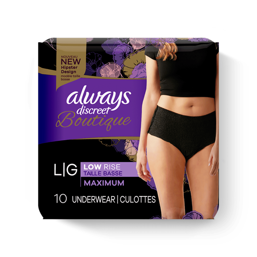 Always Discreet Maximum Classic Cut Incontinence Underwear Smallmedium 32 Count Health