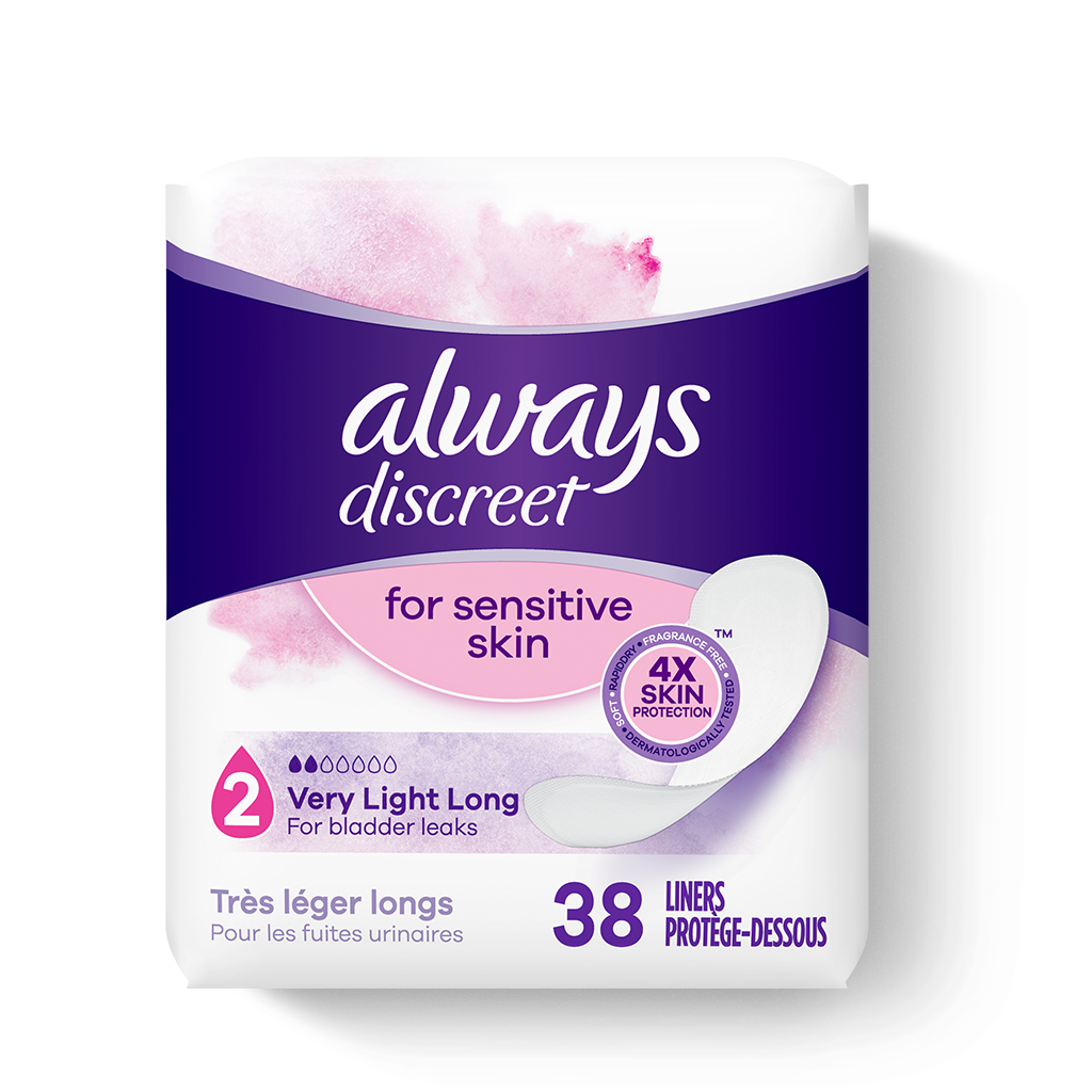 | Liners Discreet & Always Pads