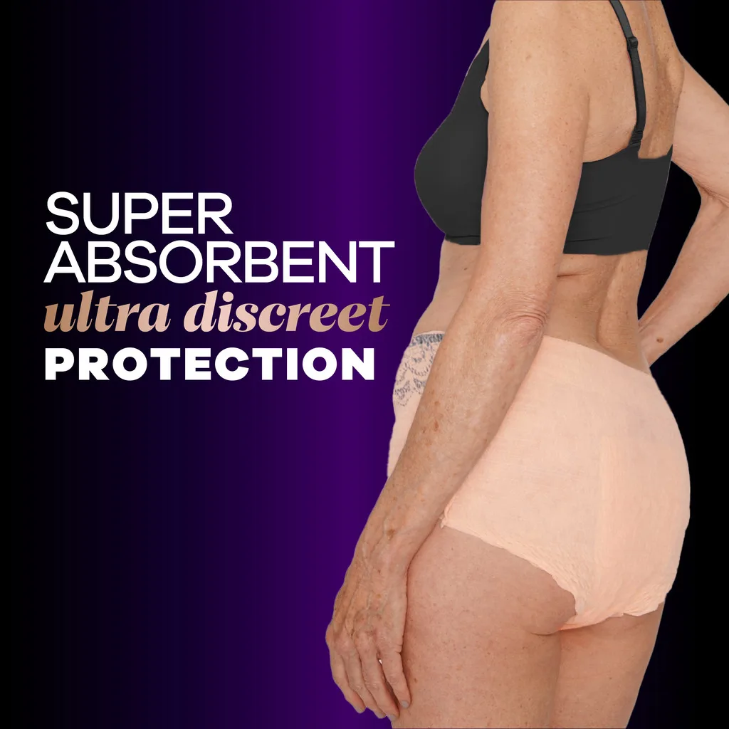 Always Discreet Boutique Incontinence Underwear for Women, Maximum