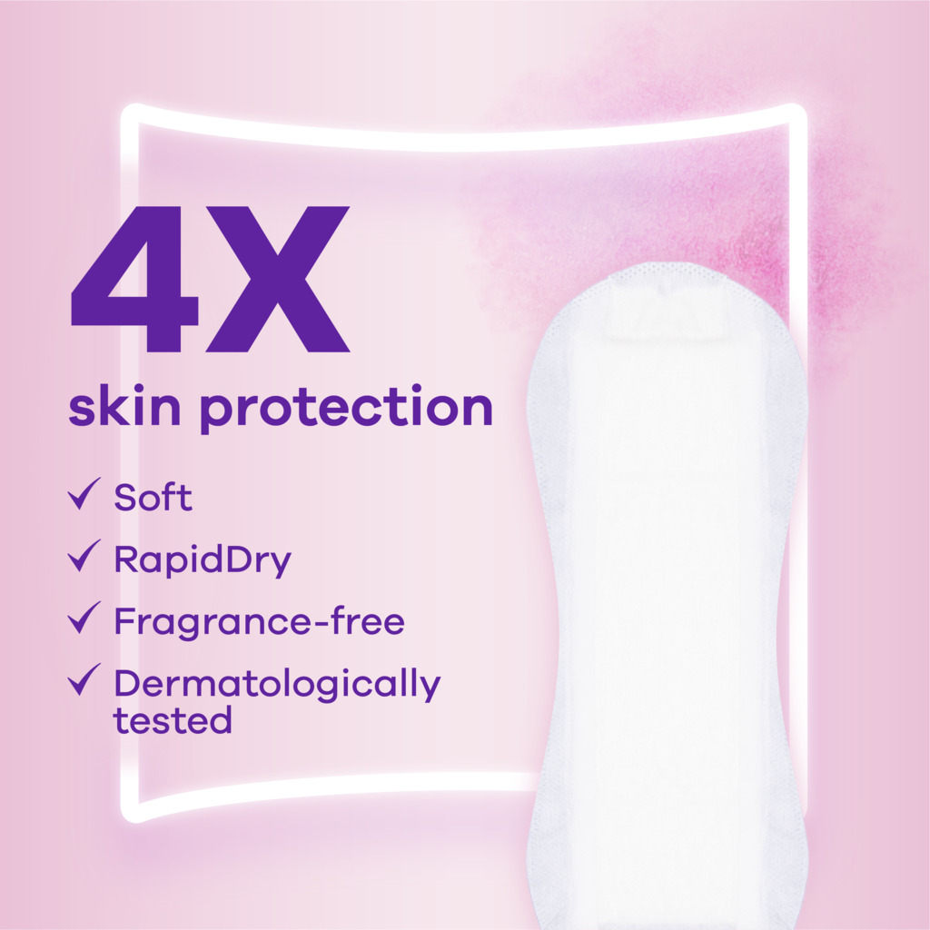 Always Discreet for Sensitive Skin Moderate Pads - 4 Drops