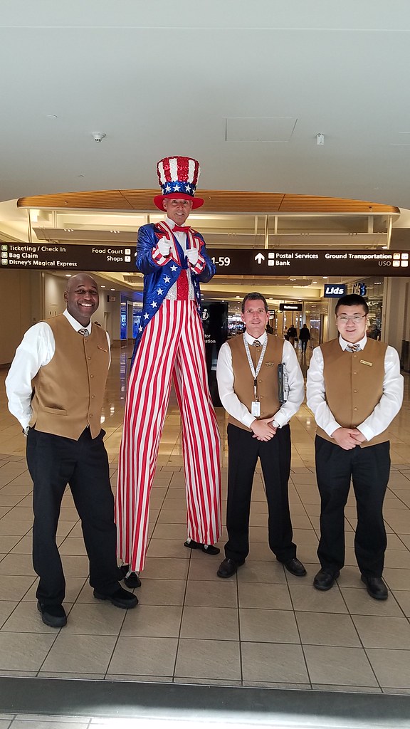 Uncle Sam Tax Day 2017 with Ambassadors.