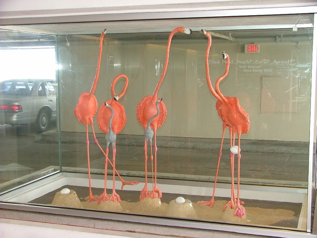 Artist: Todd Warner
Details: 1992, Mixed media sculptural installation
Collection: GOAA Art Collection
Location: Level 6, Terminal A & B