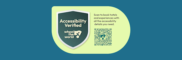 MCO Accessibility Verified wheel the world seal.