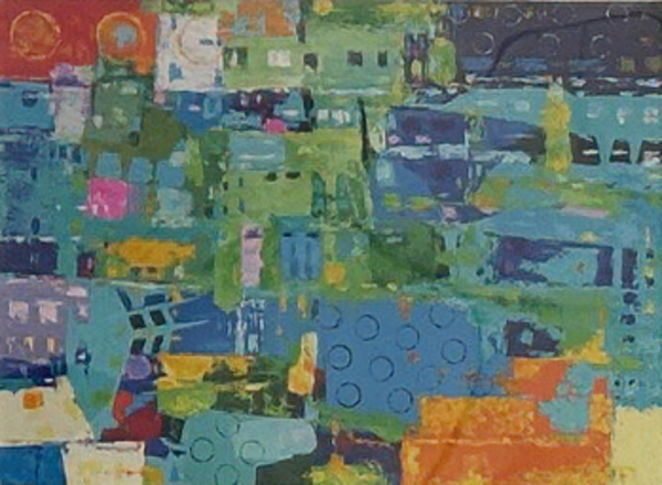 Artist: Ummarid “Tony” Eitharong
Details: 2025, acrylic paintings on watercolor paper
Collection: GOAA Art Collection
Location: Pedestrian Bridge, between Terminal C and Train Station