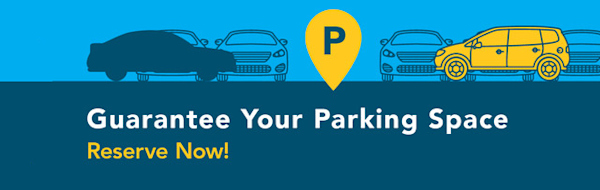 Parking reservations. Guarantee your parking space. Reserve now!