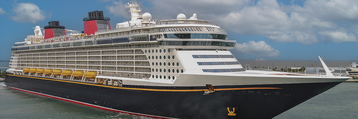 Disney Cruise Ship at Port Canaveral