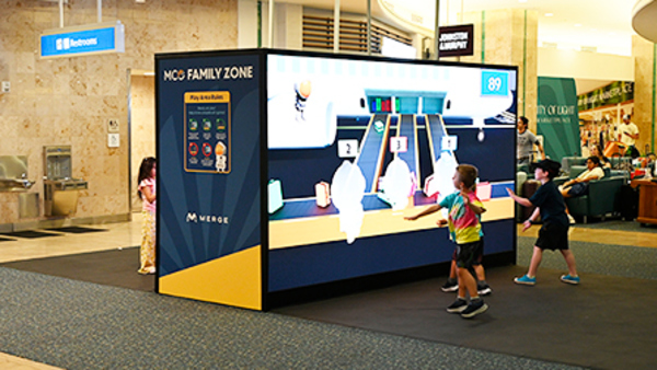 Family zone area at Terminal B on level 3.