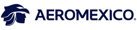 Aeromexico logo.