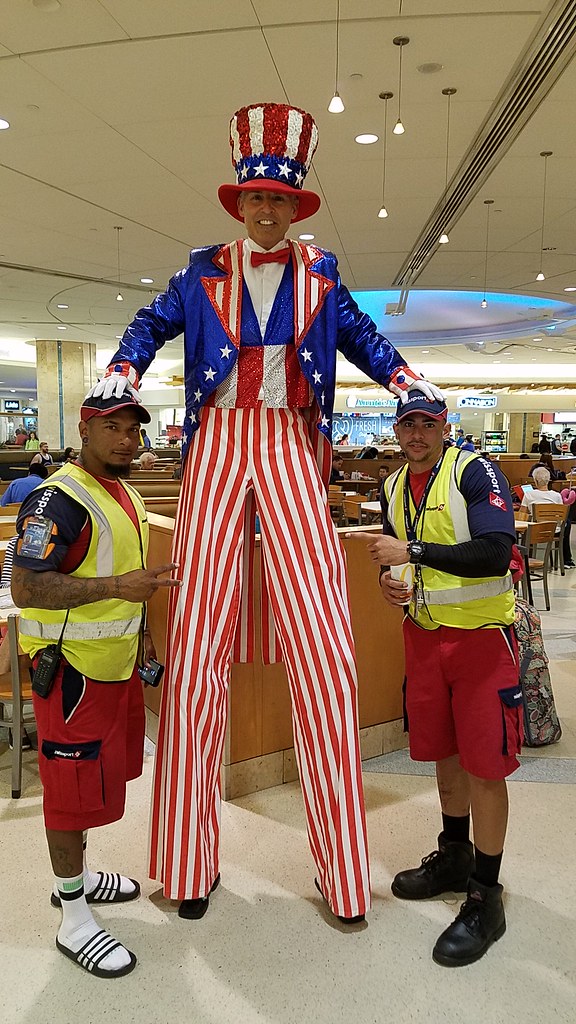 Uncle Sam Tax Day 2017 with Swissport.